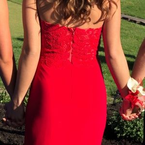Sherri Hill Red Dress